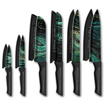 12-Piece Colorful Kitchen Knife Set (2 Colors)
