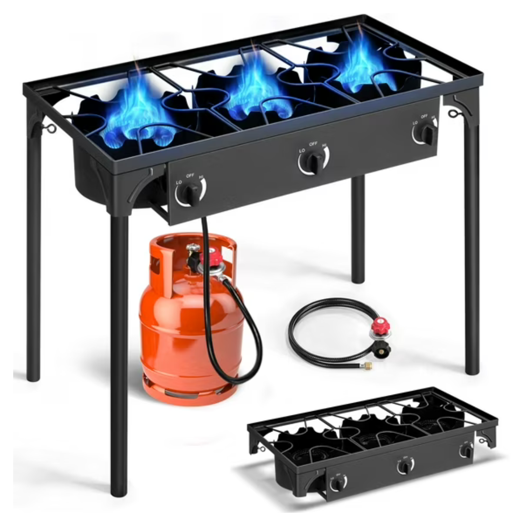 Ktaxon 3-Burner Propane Gas BBQ