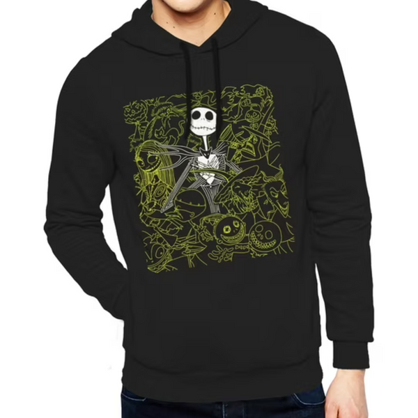 Disney The Nightmare Before Christmas Men's Jack Hoodie
