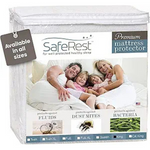 SafeRest Premium, Cotton, Waterproof Mattress Cover Protector