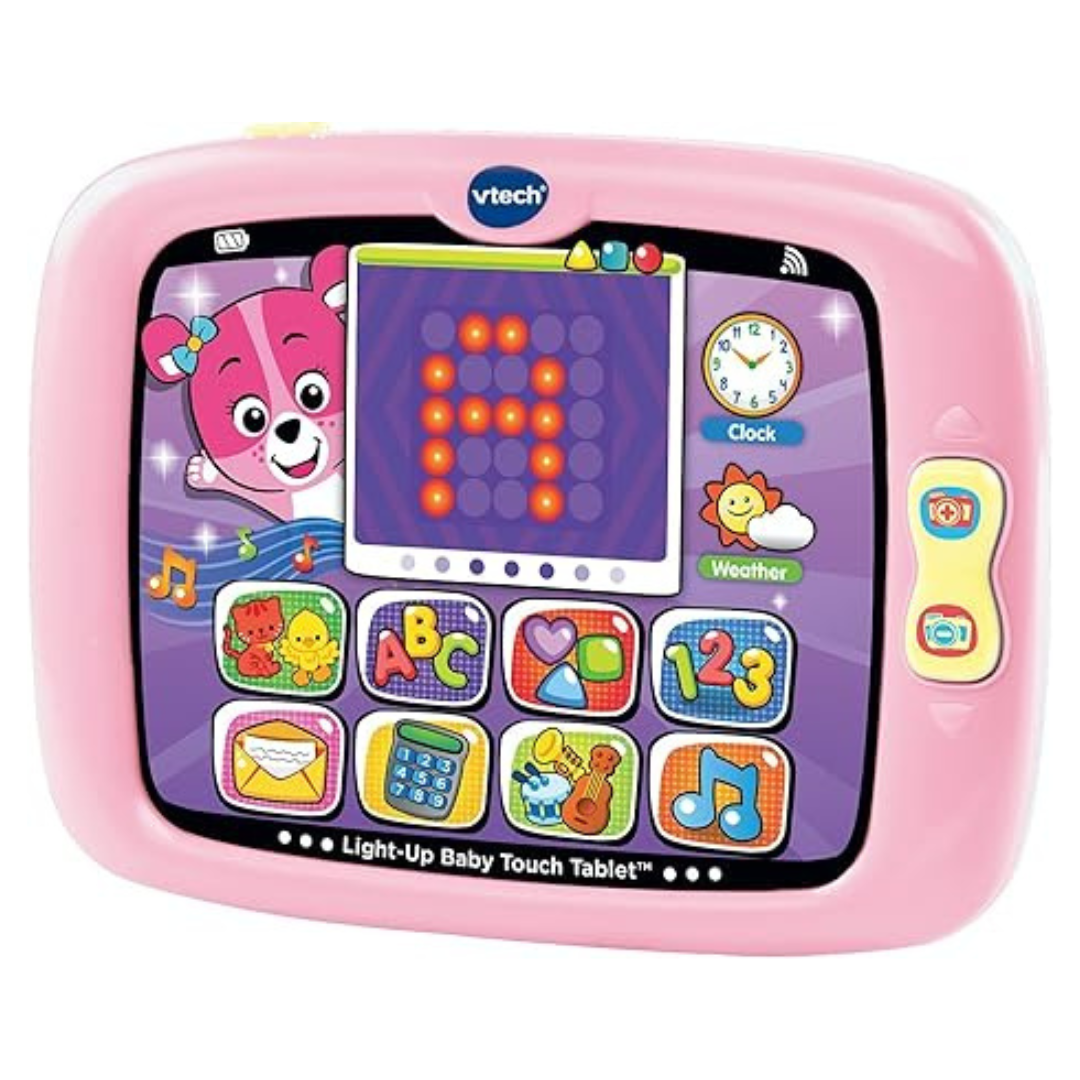 VTech Light-Up Baby Touch Tablet, Pink