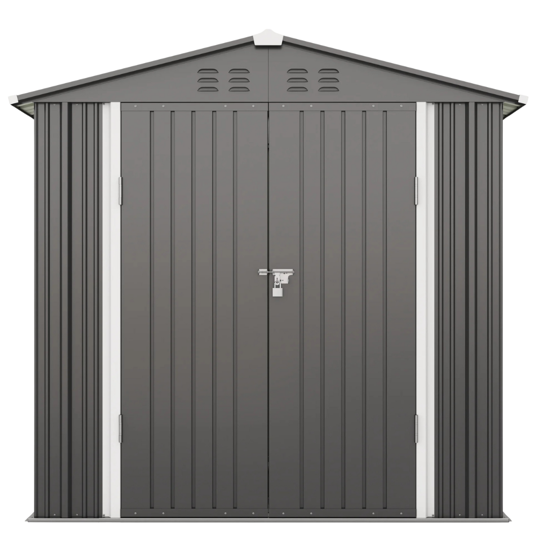6 x 4 Ft Outdoor Metal Storage Shed