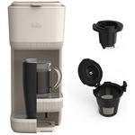 BELLA Single Serve K-Cup And Ground Coffee Maker (Oatmilk)