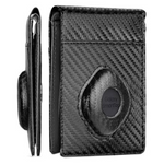 Alpha Pair Men's RFID Leather Wallet With Smart Tag Holder
