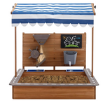 Deygia 44" x 44" x 40.3" Outdoor Sandbox With Lid And Cover