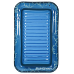 73" x 46" Inflatable Tanning Pool Lounger Float With Pillow