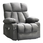 Heavy Duty Manual Recliner Chair With Heat Therapy