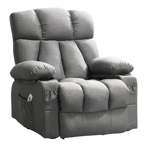 Heavy Duty Manual Recliner Chair With Heat Therapy