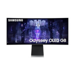 Samsung Odyssey G8 34" Curved WQHD 175Hz 0.1ms Smart QD-OLED FreeSync Gaming Monitor