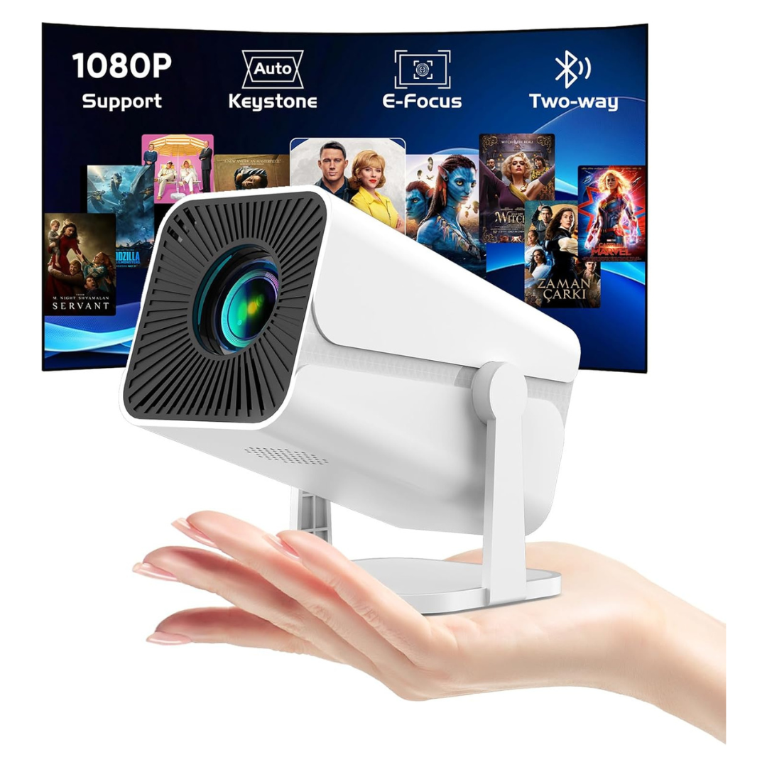 Nutromo Bluetooth Mini Projector With 270º Rotatable