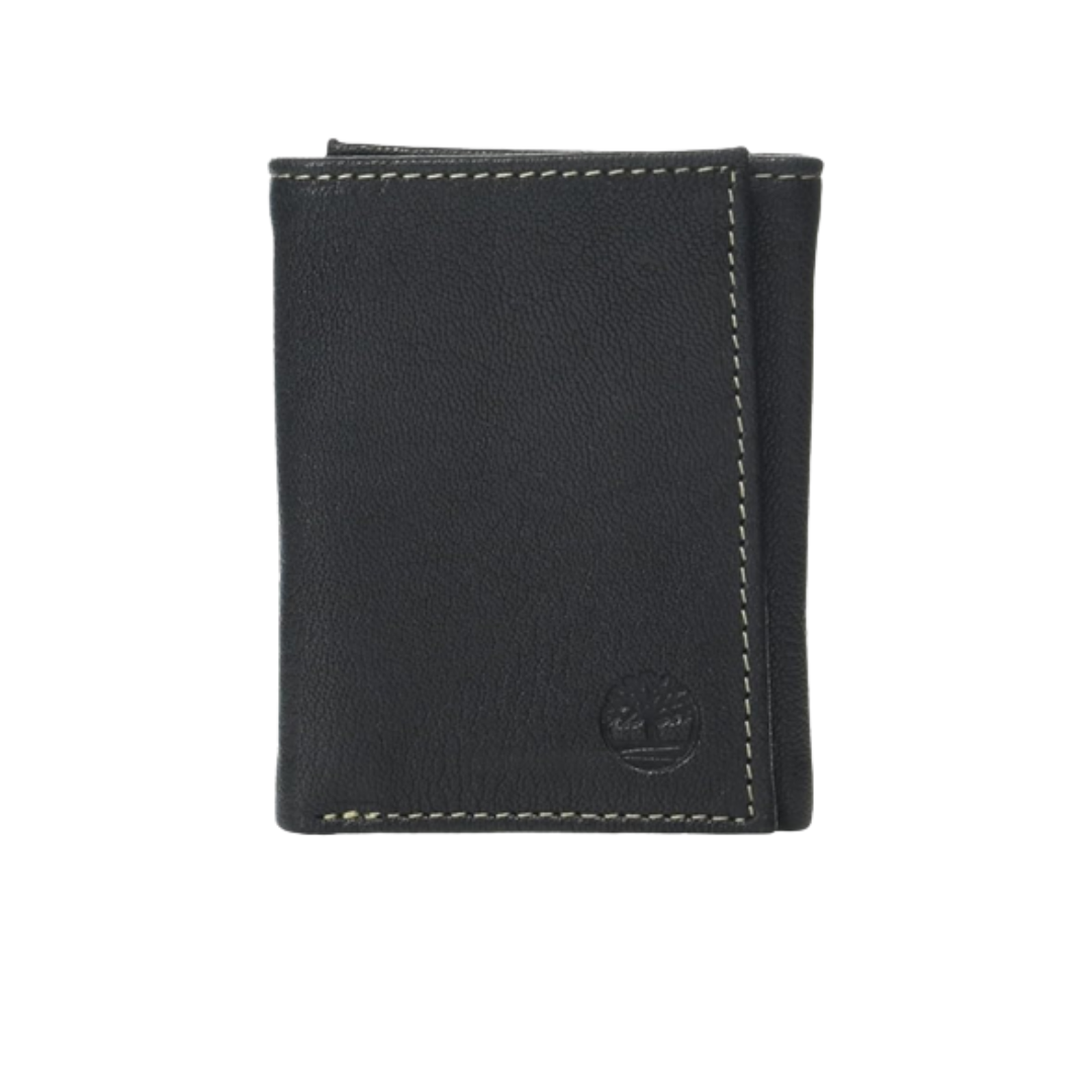 Timberland Men's Leather RFID Blocking Trifold Wallet (2 Colors)