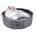 Washable Round Cat Beds For Indoor Cats
