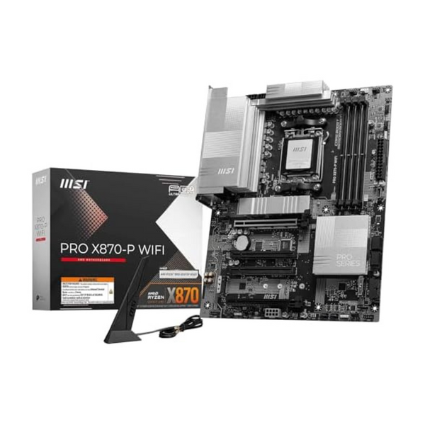 MSI PRO X870-P WiFi ProSeries AM5 DDR5 USB4 Desktop ATX Motherboard