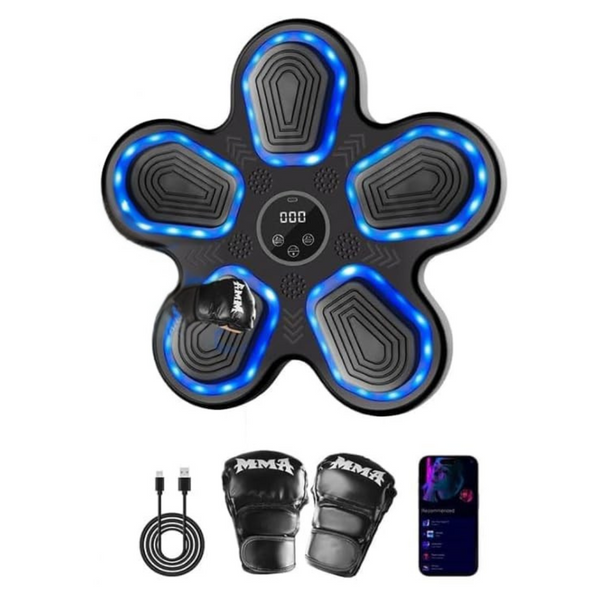 Music Boxing Wall Mount Machine With Boxing Gloves