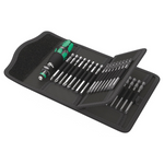 33-Piece Wera Kraftform Kompakt 62 Bitholding Screwdriver And Pouch Set