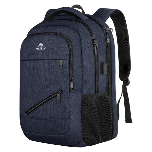 MATEIN 17" TSA Approved Laptop Backpack With Trolley Sleeve