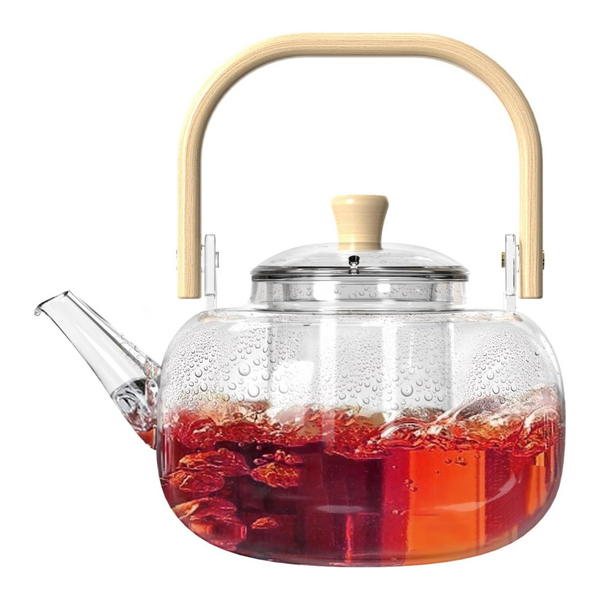 Glass Tea Kettle With Removable Infuser