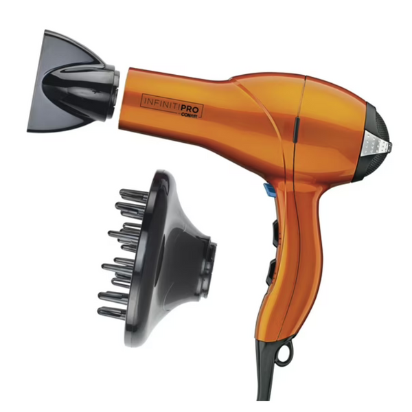 Conair InfinitiPro 1875W Salon Performance Hair Dryer With Diffuser