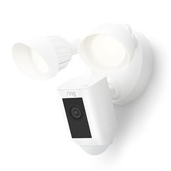 Ring Floodlight Cam Plus Wired 1080p HD Security Camera (Newest Model)