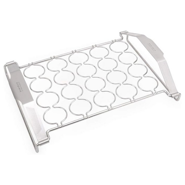 Everdure Grilling Stainless Steel BBQ 20 Oyster Rack