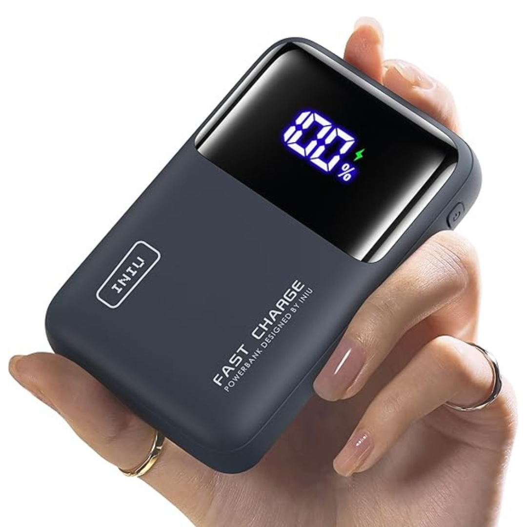 INIU 20000mAh 65W Ultra Small USB C Laptop & Phone Portable Power Bank