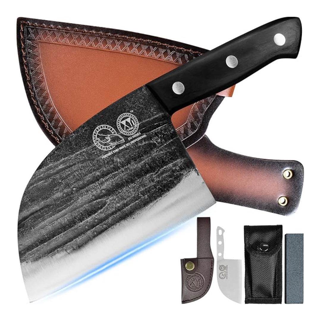 XYJ 6" Serbian Chef Knife with Sheath
