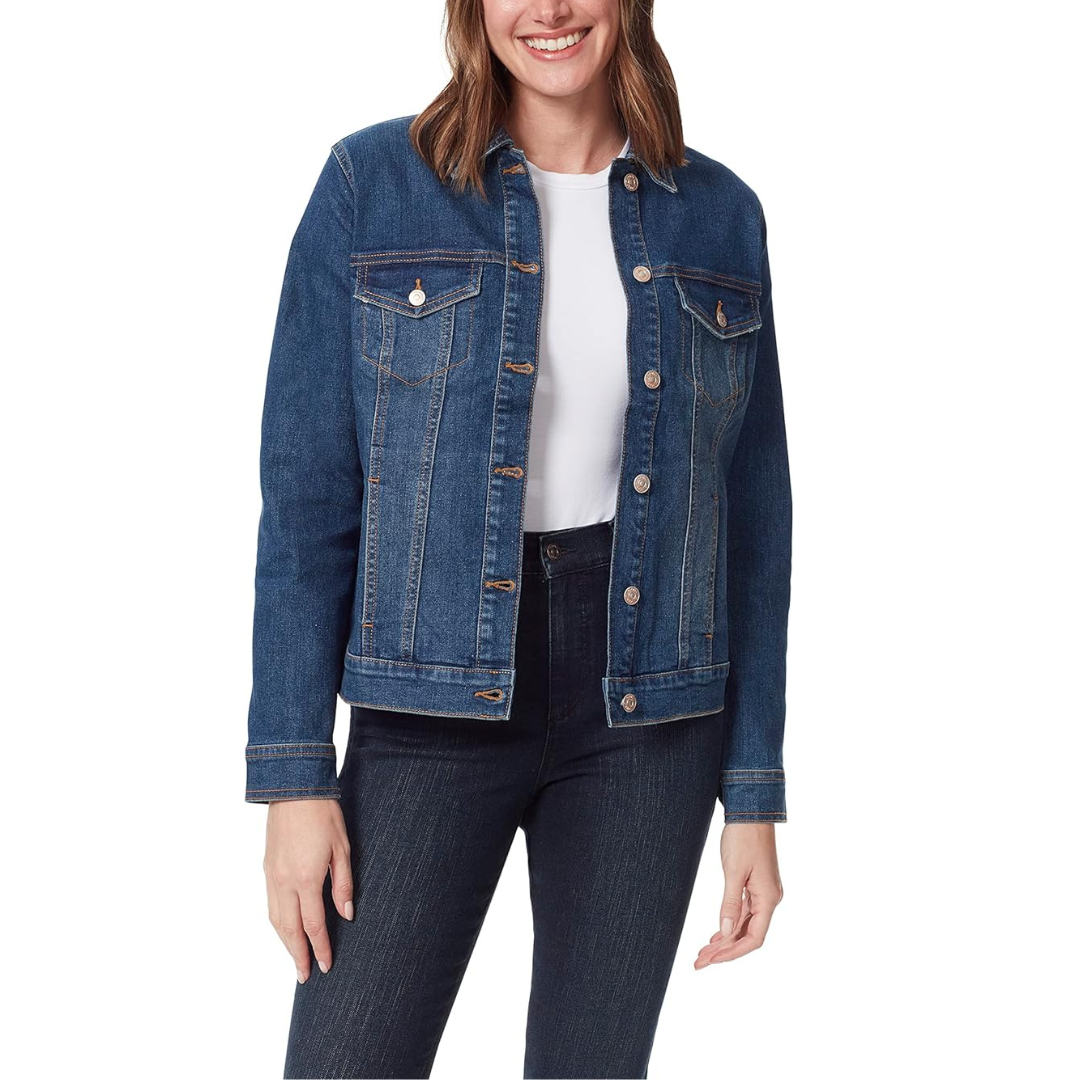 Gloria Vanderbilt Women's Amanda Denim Jean Jacket (various sizes)
