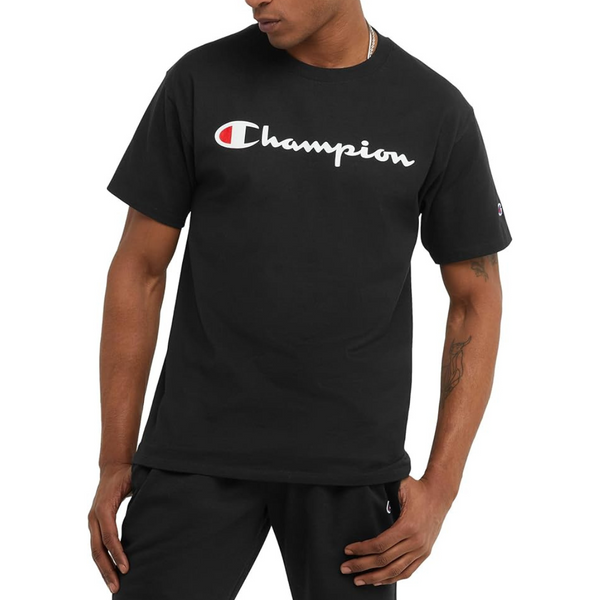 Champion Men's Cotton Crewneck Classic Graphic T-Shirt