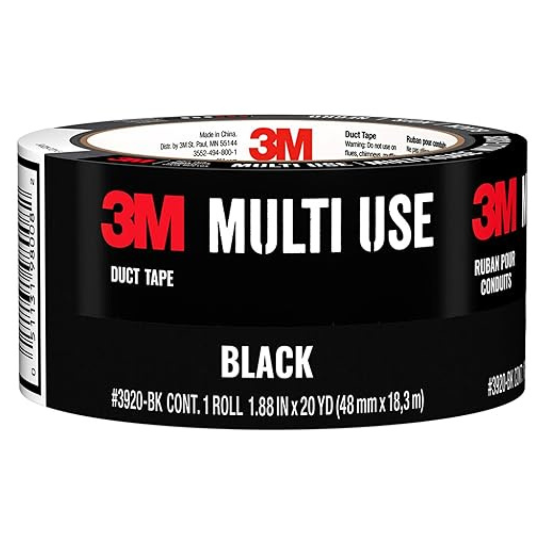 20-yd 1.88" 3M Duct Tape (Black)