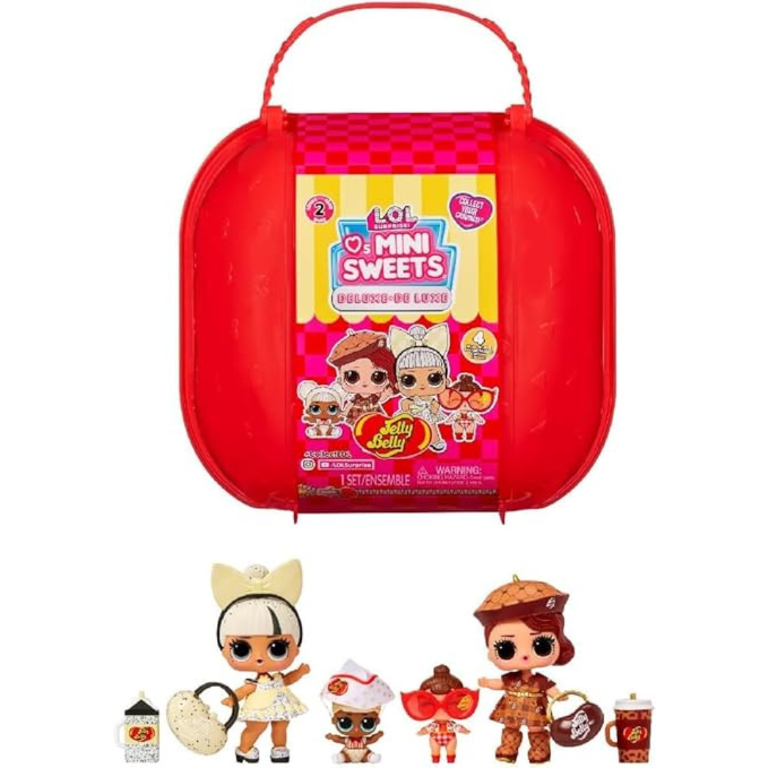 L.O.L. Surprise! Loves Mini Sweets Deluxe Series 2 w/ 4 Dolls, Accessories