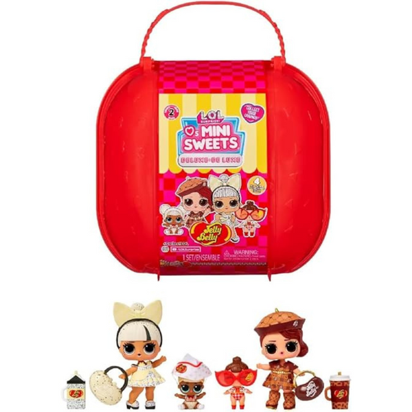 L.O.L. Surprise! Loves Mini Sweets Deluxe Series 2 w/ 4 Dolls, Accessories