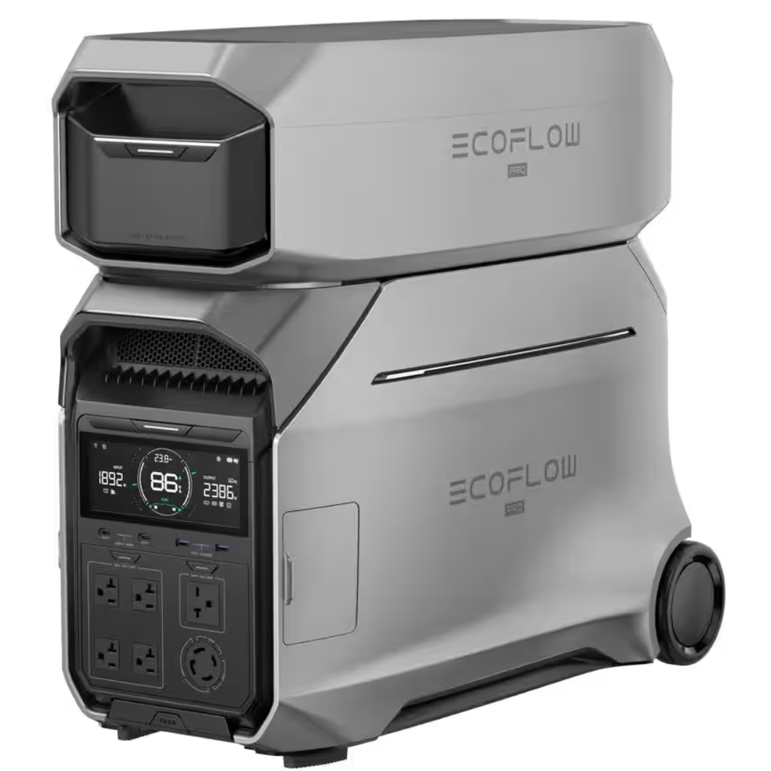 EcoFlow DELTA Pro 3 Portable Power Station + Extra Battery