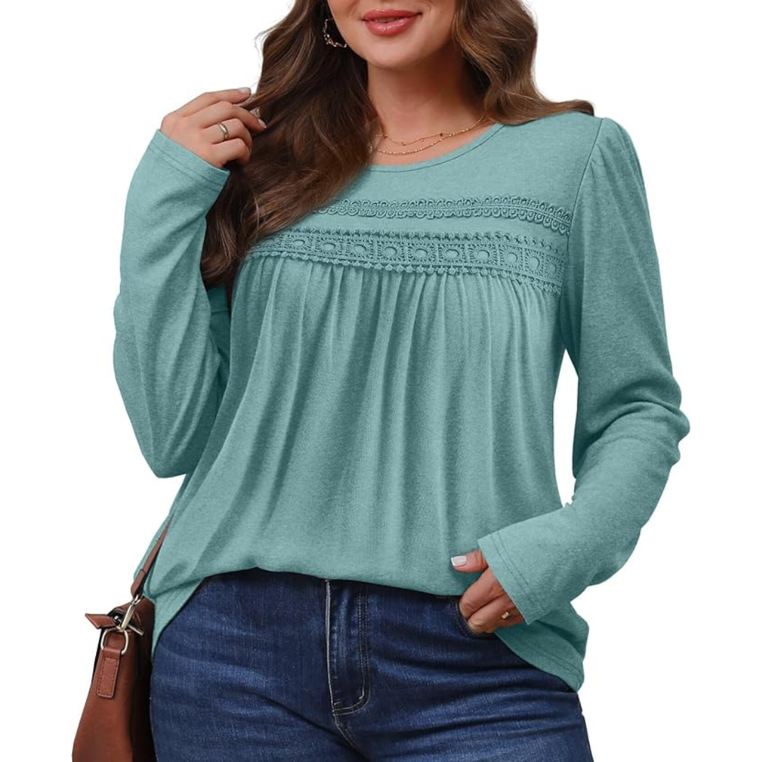 Women's Fall Essentials Long Sleeve Boho Tops