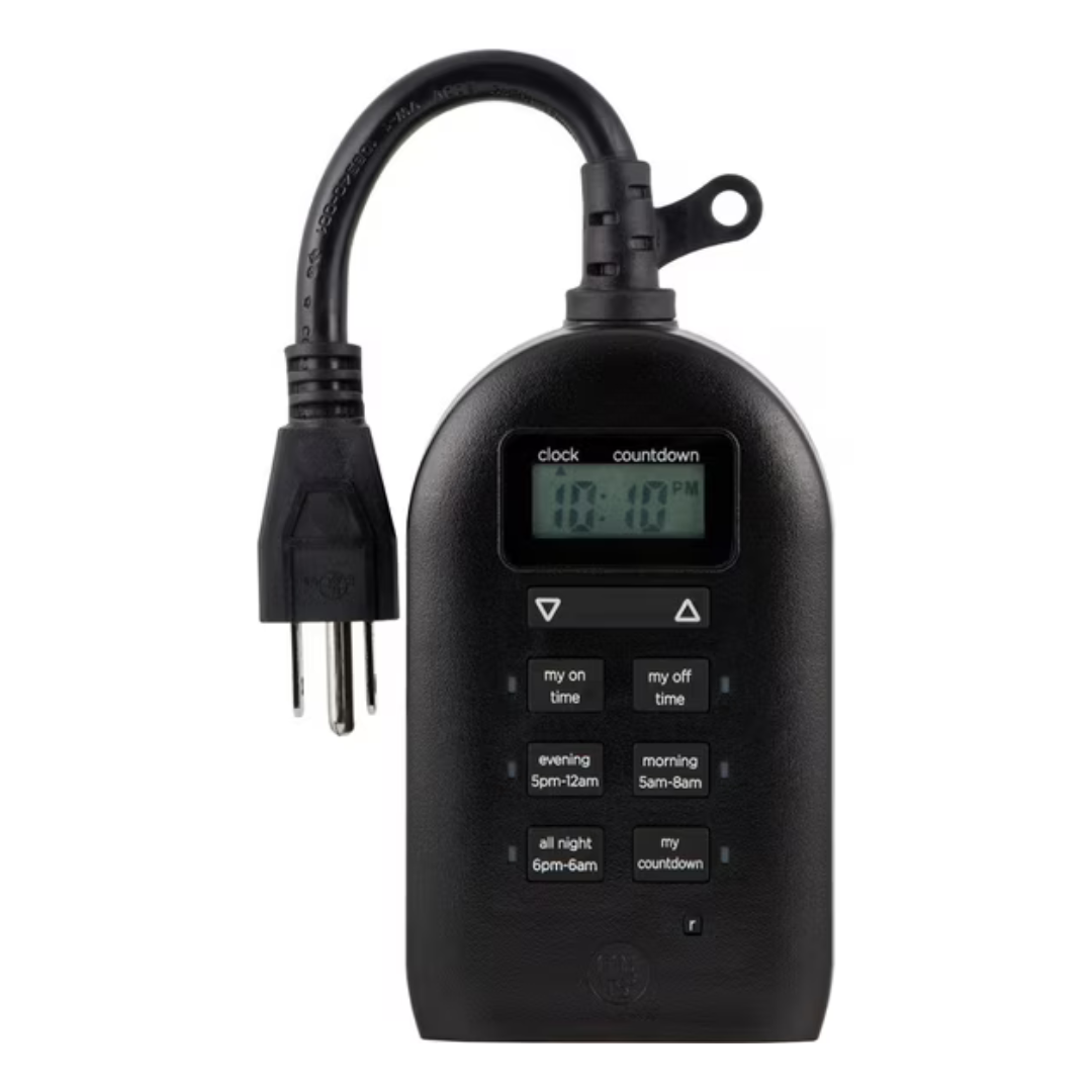 MyTouchSmart Programmable Outdoor Plug-in Digital Timer