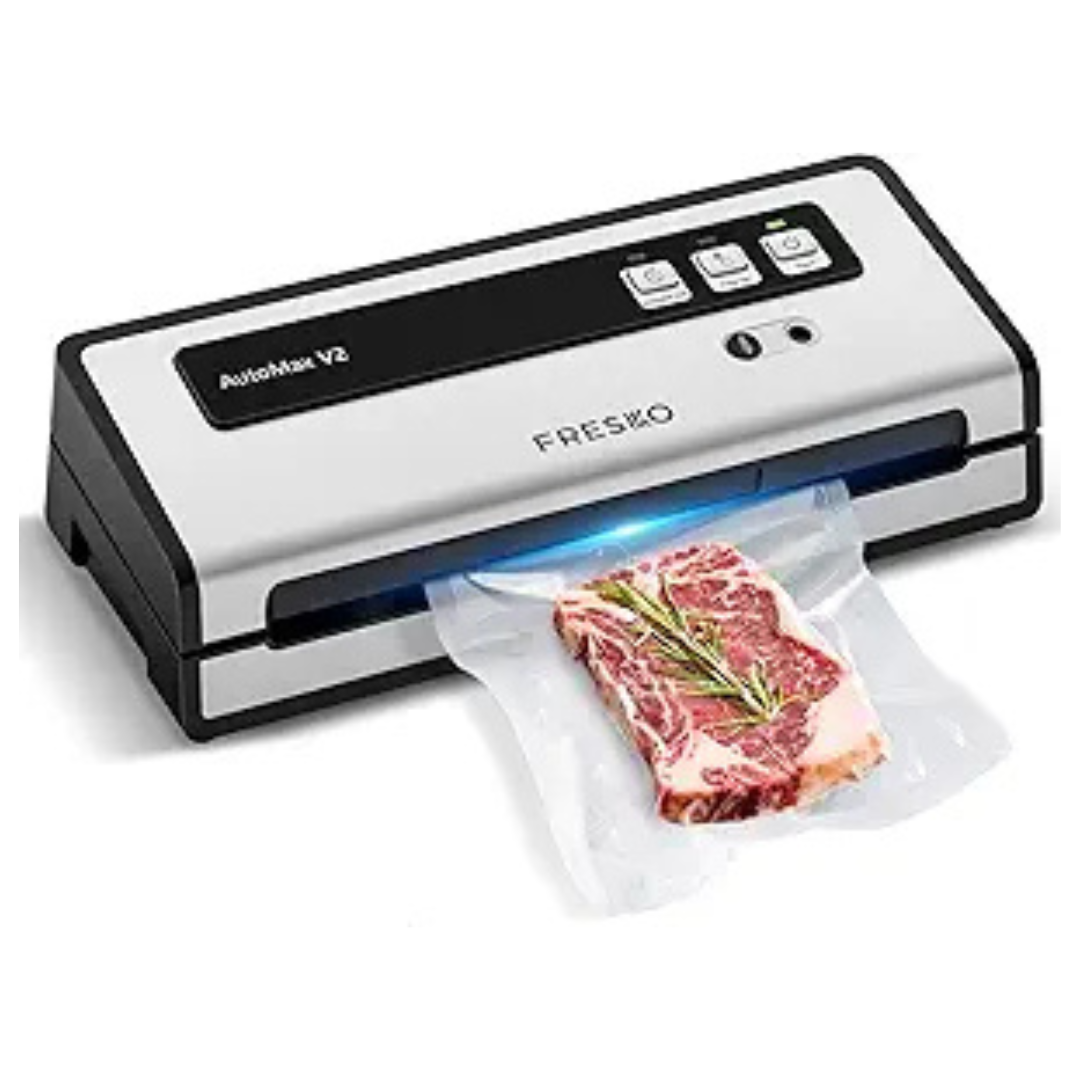 FRESKO Vacuum Sealer Machine with Double Heat Seal