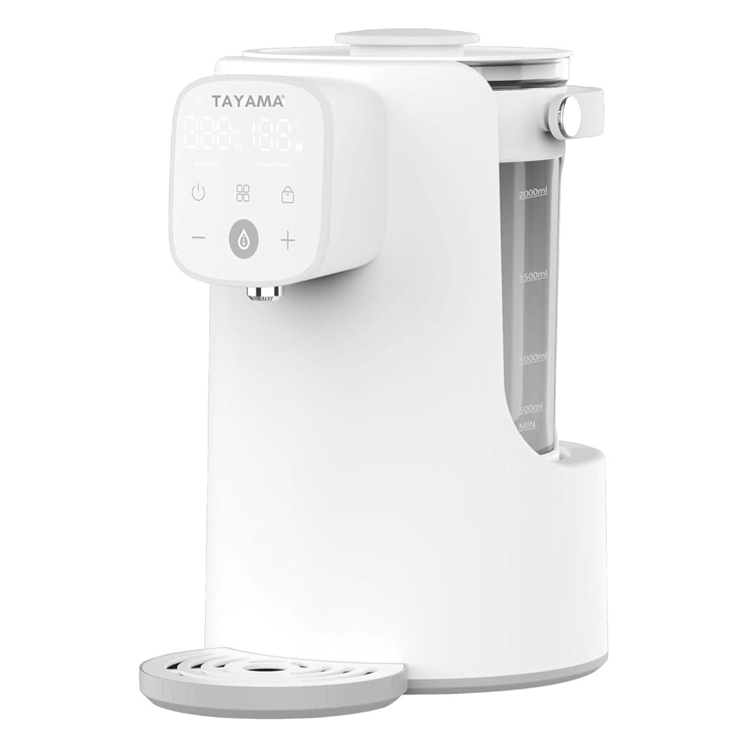 8.5-Cup Smart Digital Glass Hot Water Dispenser w/ Removable Jug