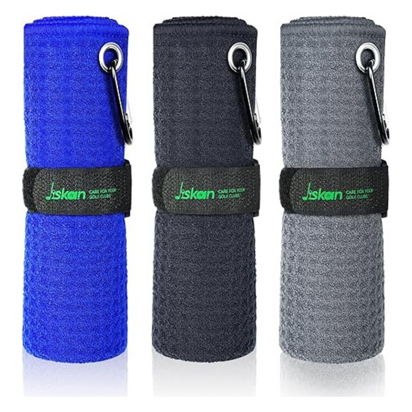 Jiskan Pro Golf Towel Microfiber Golf Towel (16" X 16")