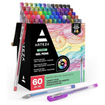 ARTEZA Set Of 60 Fine Point Colored Ink Gel Pens Doe