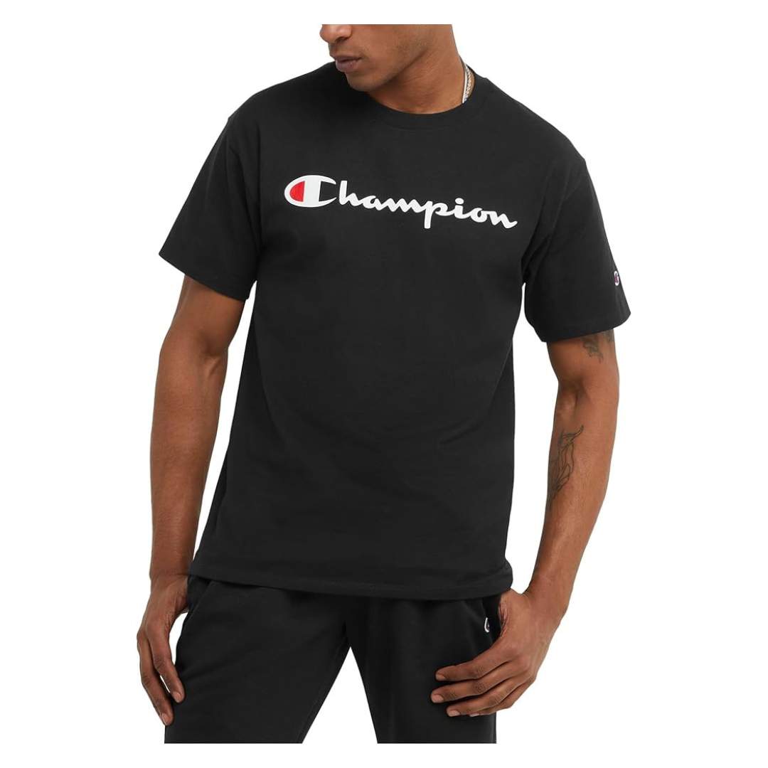 Champion Men’s Cotton Midweight Men’s Crewneck T-Shirt