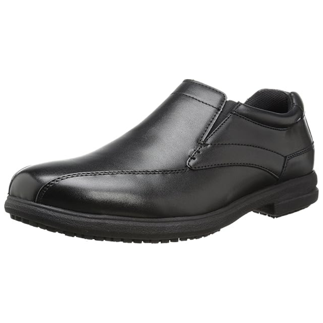 Nunn Bush Men's Sanford Slip Resistant Slip-On Shoes