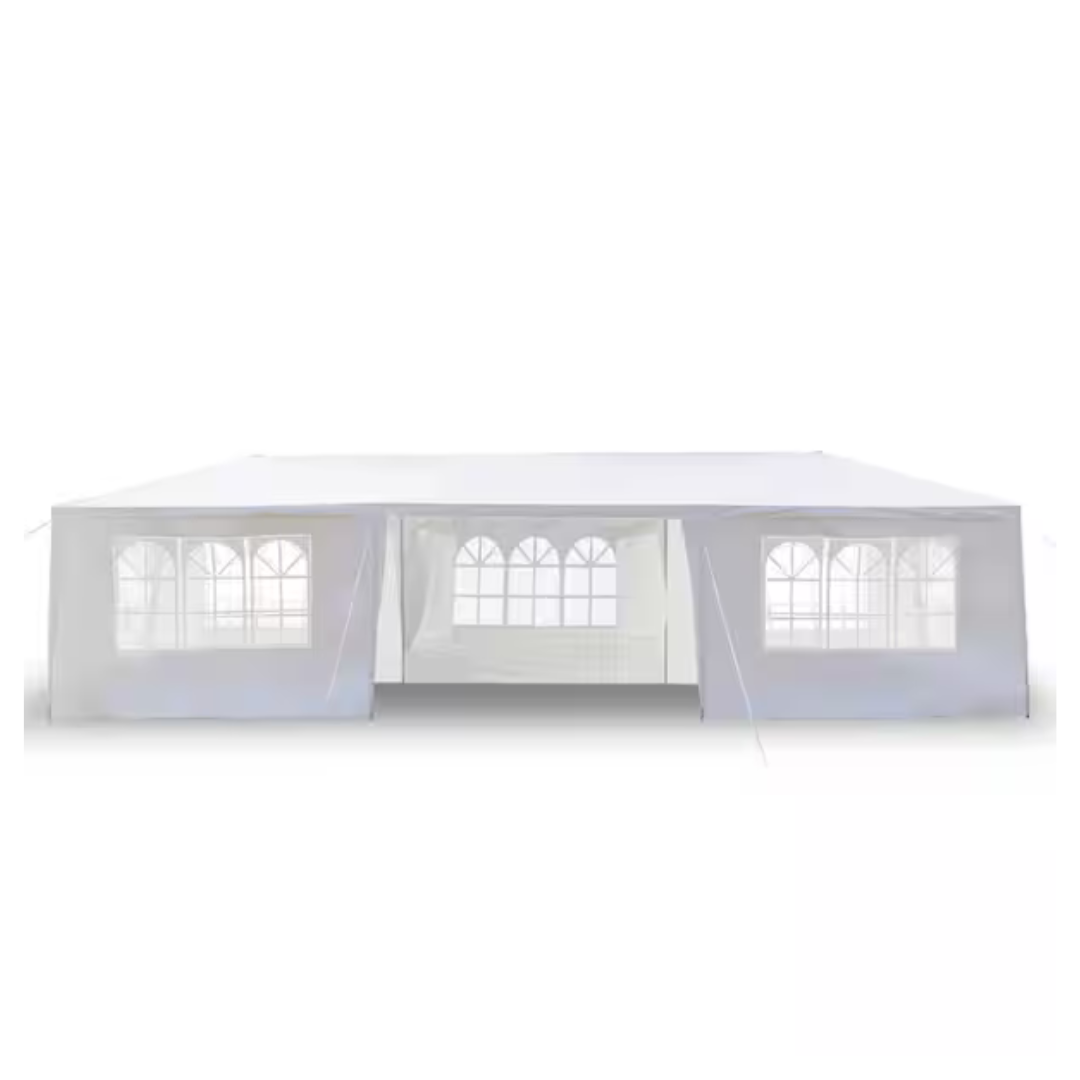 Karl home 10ft x 30ft White Party Wedding Tent Canopy 7 Sidewall