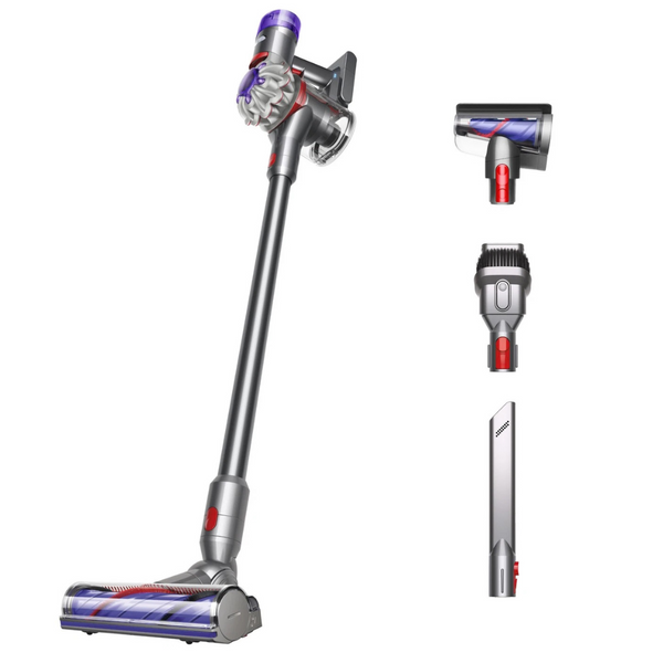 Dyson V8 Cordless Stick Vacuum Cleaner (Purple/Silver) [Certified Refurb]