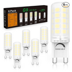 6-Pack Baoming G9 Dimmable 3W Super Bright LED Bulb