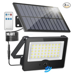 Cordless 20W Motion Sensor Security Solar Lights
