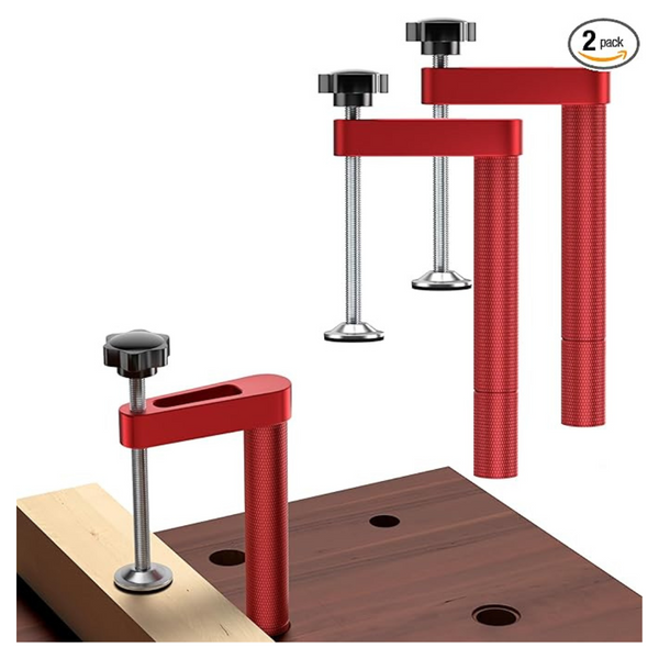 2-Pack FMhotu Heavy Duty Bench Dog Clamp
