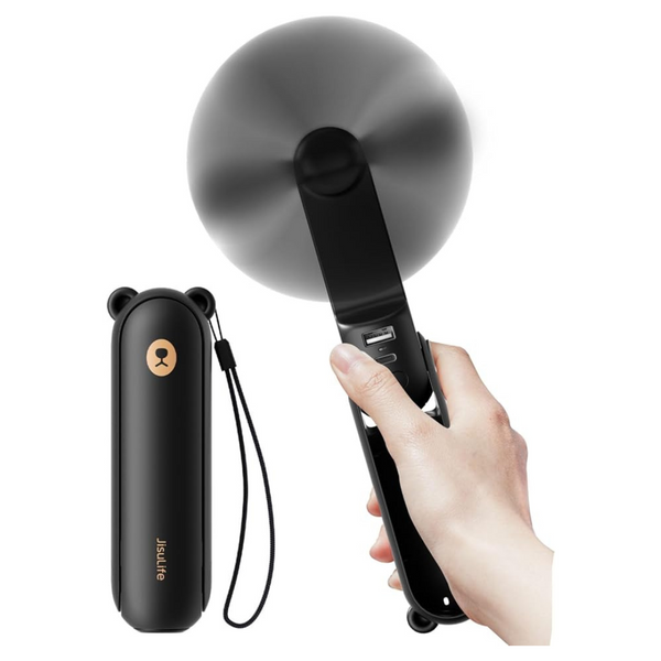 Jisulife Handheld Fan With 4500 MAh Powerbank