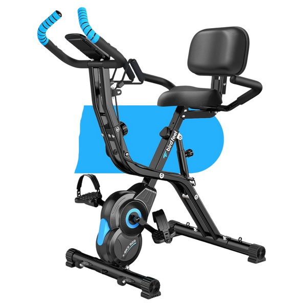 Birdfeel Multifunctional Indoor Stationary Foldable Exercise Bike