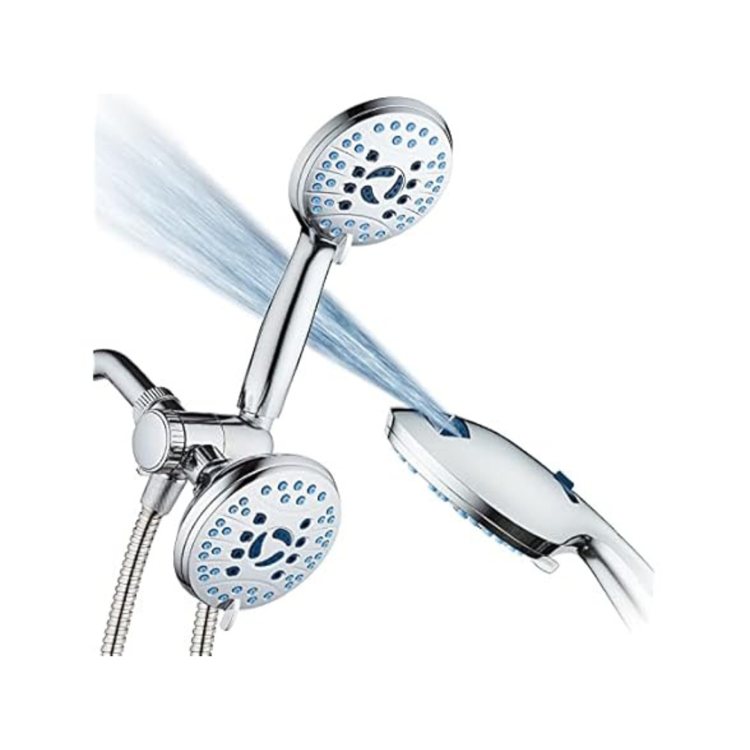 AquaCare High Pressure 3-Way Shower Head Combo