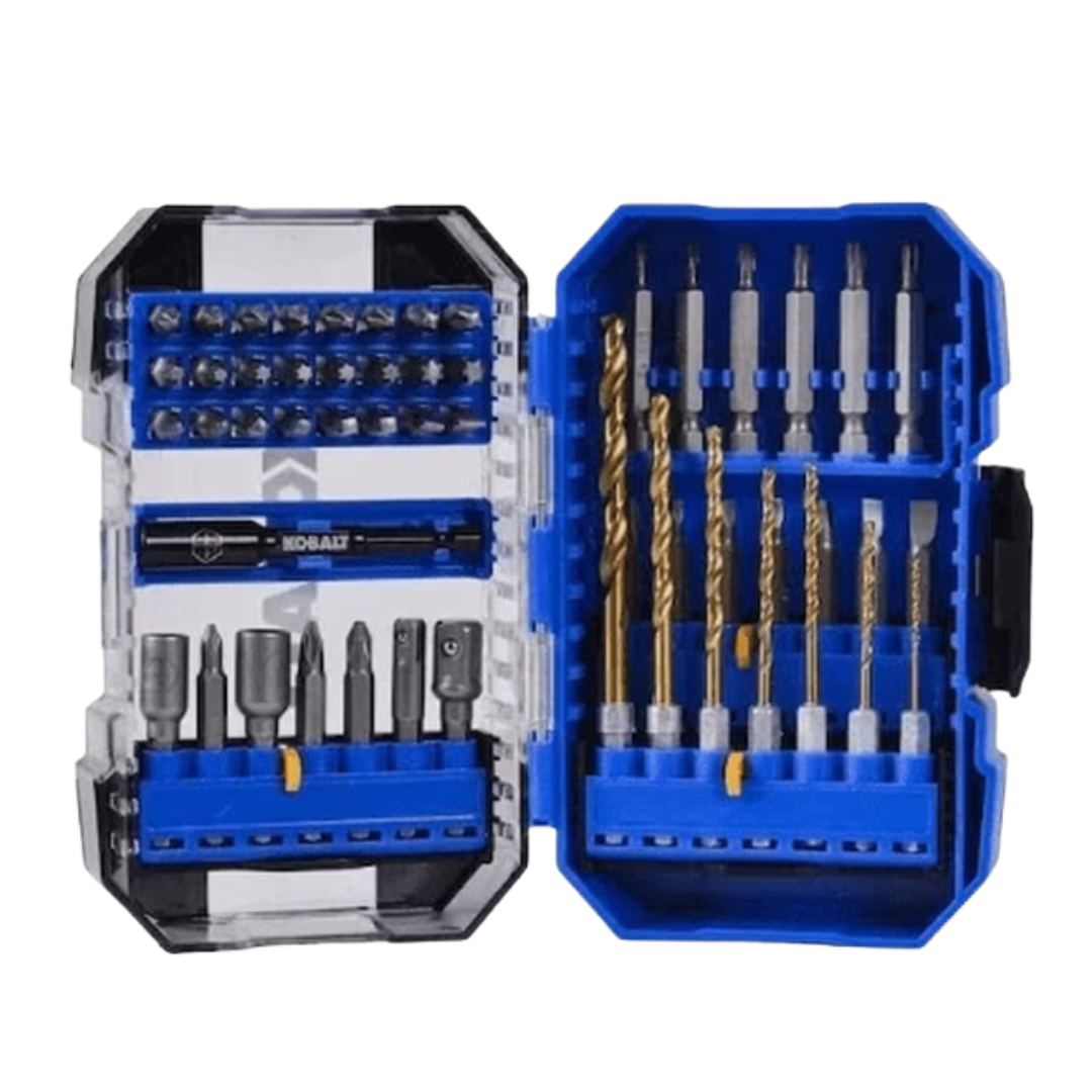 52-Piece Kobalt Screwdriver Bit Set