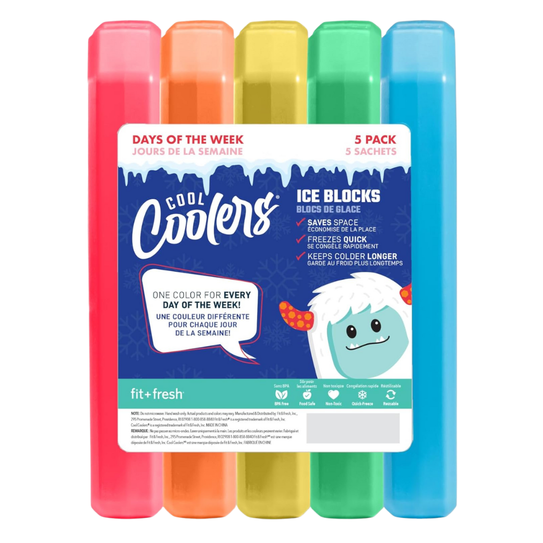 Fit & Fresh Cool Coolers, 5 Pack